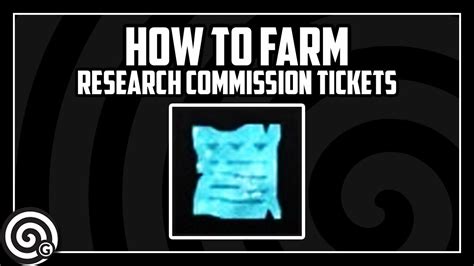 How to Farm: Research Commission Tickets (For Lunastra.